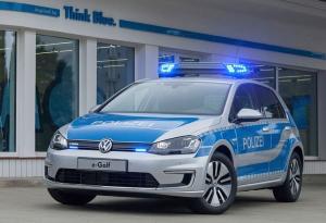 Volkswagen e-Golf Albanian Police 2016 года